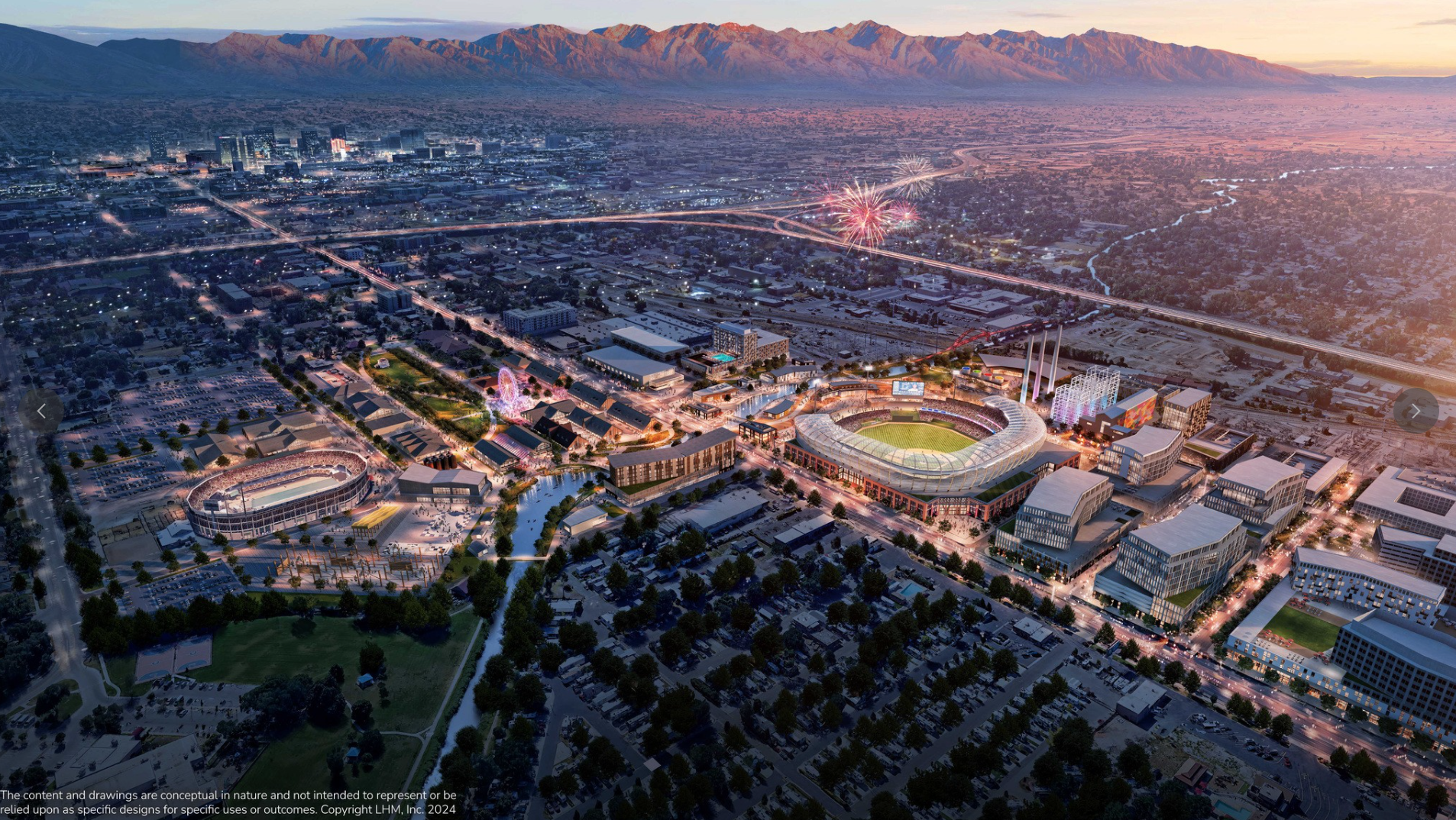 Miller Family releases new renderings showing vision for MLB stadium and Power District