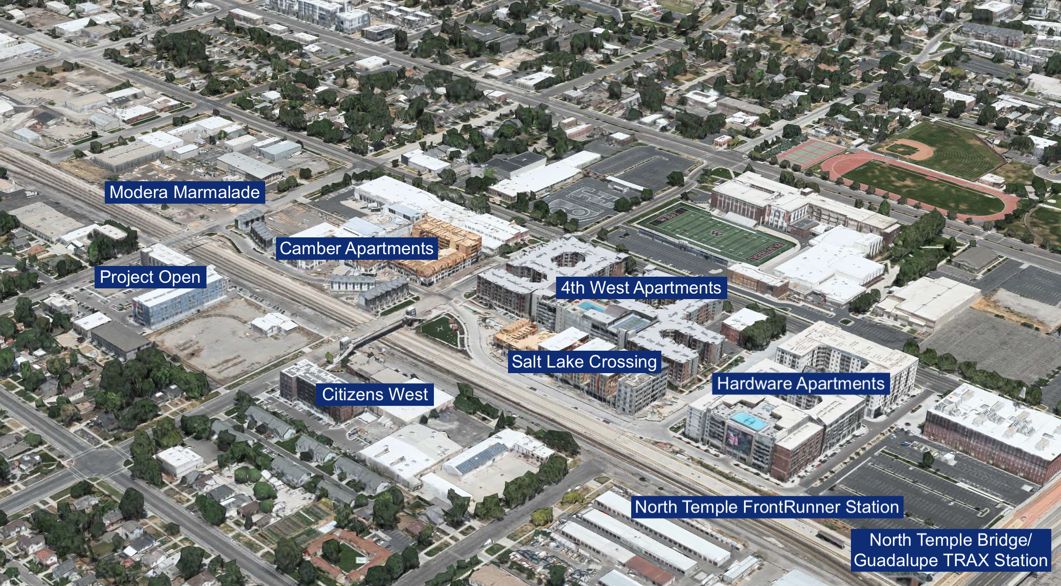 Missouri Pacific Railroad puts up 2.5 acres for sale near the Hardware District
